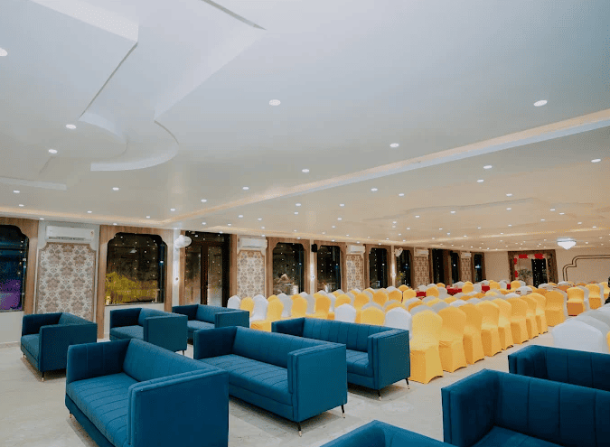 Banquet hall at Shagun Farms The Village Resort